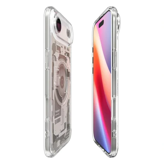 Калъф за iPhone 17 Air - Spigen - Ultra Hybrid Zero One MagSafe - Натурален титан