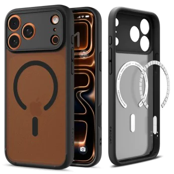 Калъф за iPhone 17 Pro - Spigen - Ultra Hybrid MagSafe - Фрост Черен