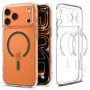 Калъф за iPhone 17 Pro - Spigen - Ultra Hybrid MagSafe - Графит - Прозрачен