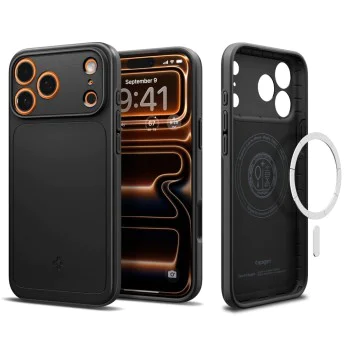 Калъф за iPhone 17 Pro Max - Spigen - Thin Fit MagSafe - Черен
