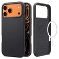 Калъф за iPhone 17 Pro - Spigen - Силиконов с MagSafe - Черен