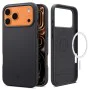 Калъф за iPhone 17 Pro - Spigen - Силиконов с MagSafe - Черен