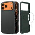 Калъф за iPhone 17 Pro Max - Spigen - Силиконов Fit MagSafe - Зелен