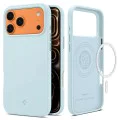 Калъф за iPhone 17 Pro - Spigen - Силиконов Калъф за MagSafe - Син