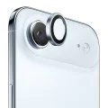 Протектор - Камера за iPhone 17 Air - Blueo - Оригинална метална рамка със стъклени лещи - Светло Син