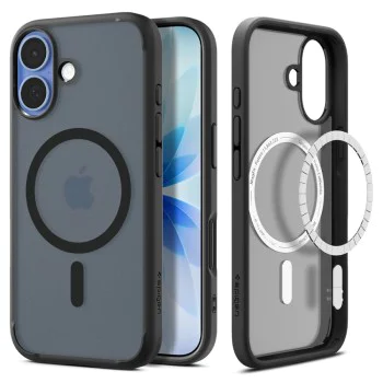 Калъф за iPhone 17 - Spigen - Ultra Hybrid MagSafe - Черен