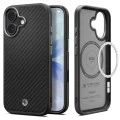 Калъф за iPhone 17 - Spigen - Enzo Aramid T MagSafe - Сребрист / Черен