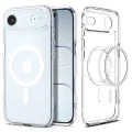 Калъф за iPhone 17 Air - Spigen - Ultra Hybrid MagSafe - Прозрачен Бял