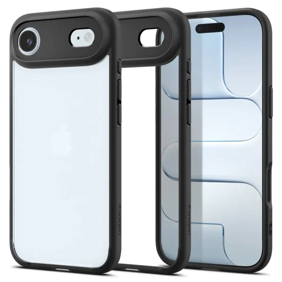 Калъф за iPhone 17 Air - Spigen - Ultra Hybrid - Матирано Черен