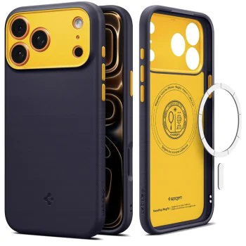 Калъф за iPhone 17 Pro - Spigen - Caseology Nano Pop MagSafe - Черен
