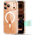 Калъф за iPhone 17 Pro - ESR - Classic Hybrid HaloLock - Прозрачен блясък