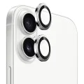 Протектор - Камера за iPhone 17 - Син - Сапфирено кристално оригинално стъкло - Сребрист