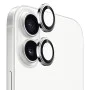 Протектор - Камера за iPhone 17 - Син - Сапфирено кристално оригинално стъкло - Сребрист