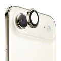 Протектор - Камера за iPhone 17 Air - Син - Сапфирено кристално оригинално стъклено стъкло - Златен