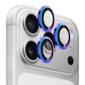 Протектор - Камера за iPhone 17 Pro / iPhone 17 Pro Max - Син - Сапфирено кристално оригинално стъкло - Цветен