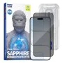 Протектор за iPhone 17 Air - Син - Премиум сапфирено нечупливо/надраскащо 9H стъкло - Privacy