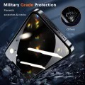 Протектор за Peep Privacy Glass (5 броя) - Син - Анти - iPhone 17 Air