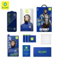 Протектор за Peep Privacy Glass (5 броя) - Син - Анти - iPhone 17 Air