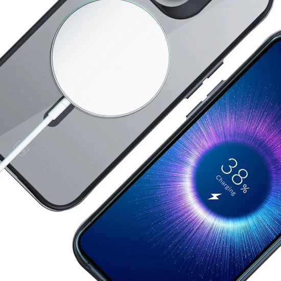 Калъф за iPhone 16 Pro - 3mk - Satin Armor MagCase - Прозрачен