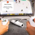 Fixed - Докинг станция с двойно зареждане (FIXXB-DCC-WH) - за безжични контролери Xbox Series S, X, Elite и One, LED, USB-C порт - Бял