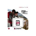 Kingston - Карта памет Canvas React Plus (SDR2V6/256GB) - SDXC, 256GB, 280MB/s, за 4K професионални UHS-II камери - Черен
