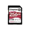 Kingston - Карта памет Canvas React Plus (SDR2V6/256GB) - SDXC, 256GB, 280MB/s, за 4K професионални UHS-II камери - Черен