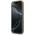 Калъф за iPhone 17 Pro Max - Guess - Силиконов Big 4G Script (GUHCP17XSC4GSMW) - Кафяв