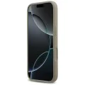 Калъф за iPhone 17 - Guess - Силиконов Big 4G Script (GUHCP17SSC4GSMW) - Кафяв