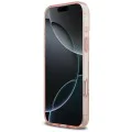 Калъф за iPhone 17 Pro - Guess - IML 4G фон MagSafe (GUHMP17LH4DTEP) - Розов