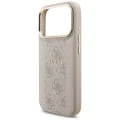 Калъф за iPhone 17 Pro - Guess - Hardcase 4G Stripe MagSafe (GUHMP17LPG4SEMCP) - Розов