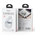 Безжични слушалки – Yesido Wireless Earbuds (TWS35) – Микрофон, Bluetooth 5.3, полу-в ухо дизайн, 250mAh – Бели