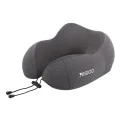 Възглавница за врат – Yesido Neck Pillow (MG17) – плетен плат, мемори пяна, ергономична – Сива