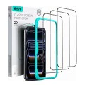 Протектор за iPhone 17 Air - ESR - Закалено стъкло (3 броя) - Черен