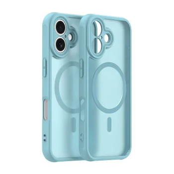 Калъф за iPhone 16 - Techsuit - HaloFrost II MagSafe - Ментово Зелен