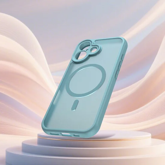 Калъф за iPhone 16 - Techsuit - HaloFrost II MagSafe - Ментово Зелен