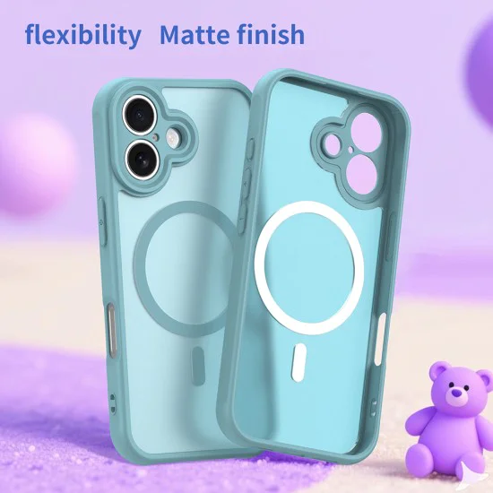 Калъф за iPhone 16 - Techsuit - HaloFrost II MagSafe - Ментово Зелен