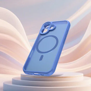 Калъф за iPhone 16 - Techsuit - HaloFrost II MagSafe - Небесно Син