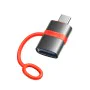 Адаптер (OT-3810) със силиконова каишка - Mcdodo - USB към Type-C, 5Gbps, алуминиев - Сиво