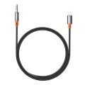 Аудио кабел Castle – Mcdodo (CA-0780) – Lightning → Jack 3.5mm, плетен, 1.2m – Черен