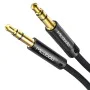 Аудио кабел – Mcdodo (CA-6640) – Jack 3.5mm → Jack 3.5mm, плетен, 1.2m – Черен
