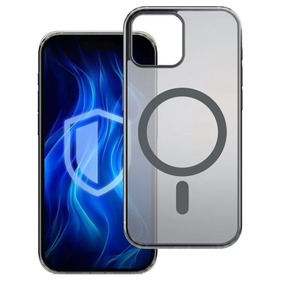 Калъф за iPhone 15 - 3mk - Frosty MagCase - Черен