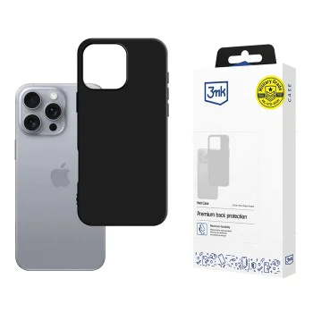 Калъф за iPhone 16 Pro - 3mk - Matt Case - Черен