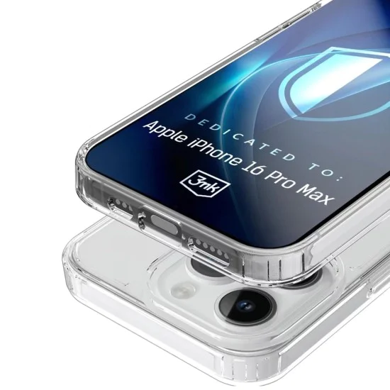 Калъф за iPhone 16 Pro Max - 3mk - Прозрачен Case - Прозрачен
