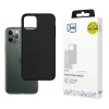 Калъф за iPhone 12 Pro / iPhone 12 - 3mk - Матов калъф - Черен