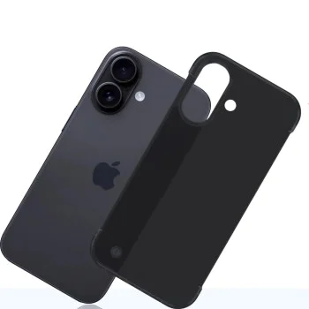Калъф за iPhone 17 - 3mk - Just20g Matt Case - Черен
