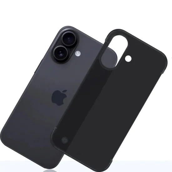 Калъф за iPhone 17 - 3mk - Just20g Matt Case - Черен