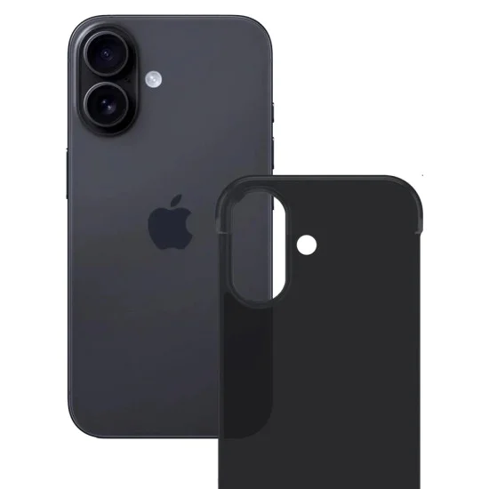 Калъф за iPhone 17 - 3mk - Just20g Matt Case - Черен