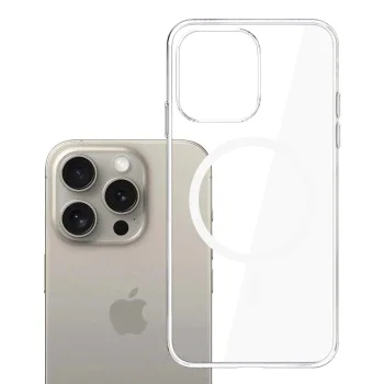 Калъф за iPhone 15 Pro Max - 3mk - Clear MagCase - Прозрачен