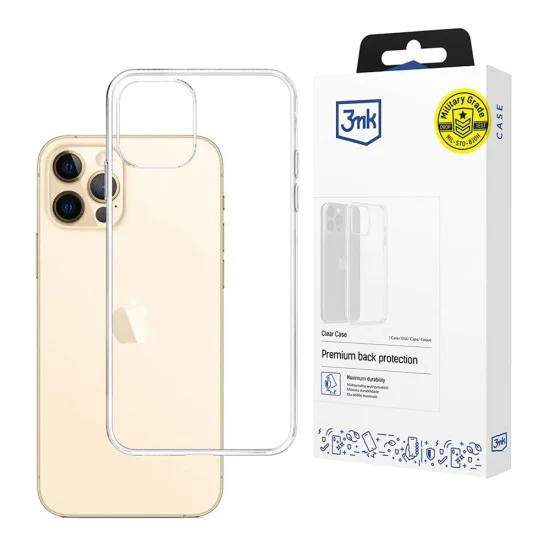 Калъф за iPhone 13 Pro Max - 3mk - Прозрачен Case - Прозрачен