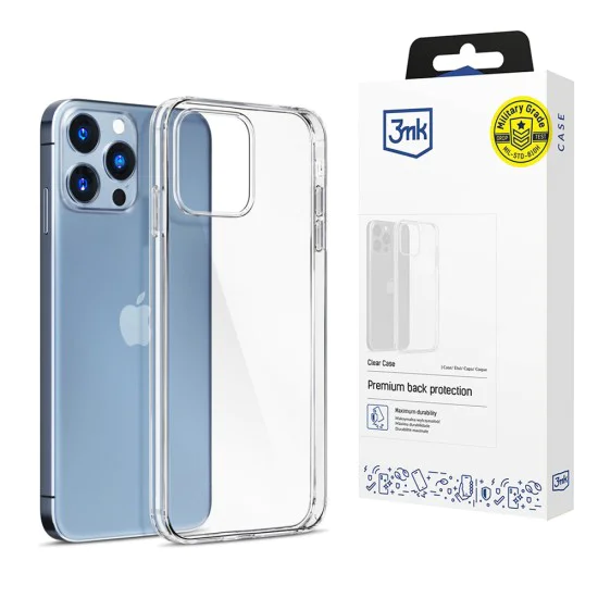 Калъф за iPhone 14 Pro - 3mk - Прозрачен Case - Прозрачен
